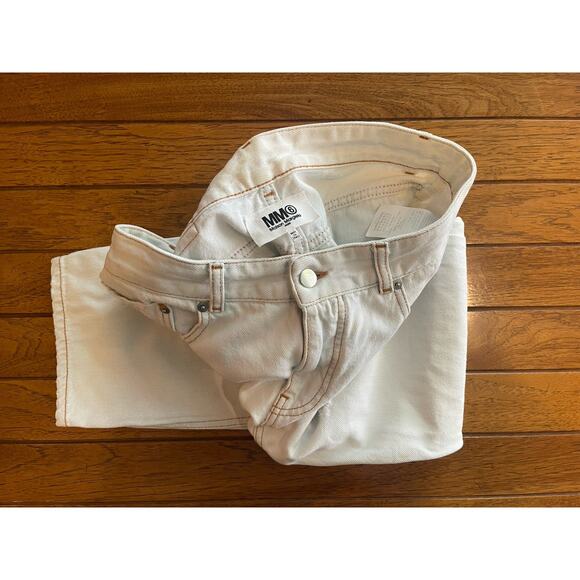 MM6 Maison Margiela Distressed Vintage Denim Size 42 - Picture 1 of 5
